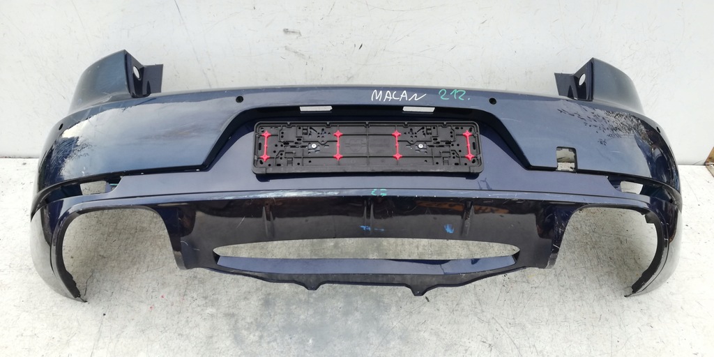 фото №8, Porsche macan 95b бампер задний задняя