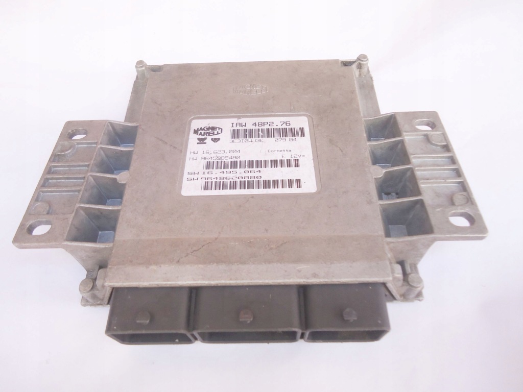 фото №1, Peugeot 206 partner 1,4b бортовий комп'ютер двигуна