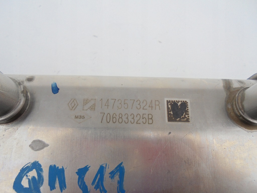 фото №6, Qashqai j11 радиатор выхлопных газов egr 147357324r 1.5 dci