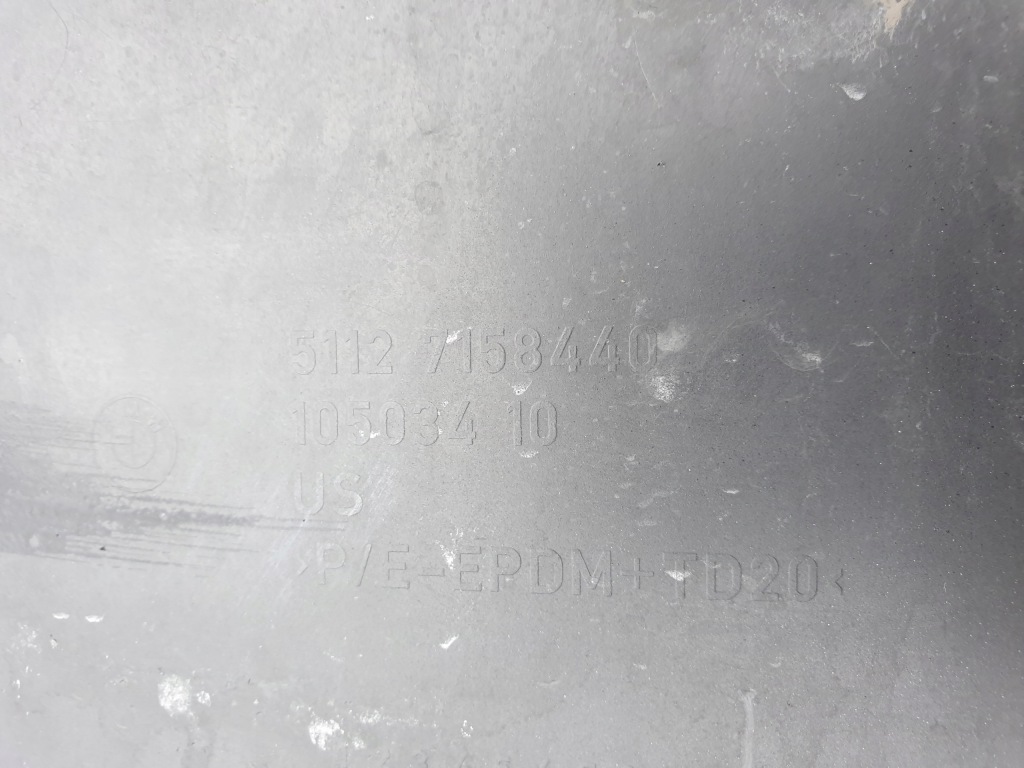 Купить Уголок бампера левый задняя задний защита bmw x5 e70 black shapphire оригинальный номер