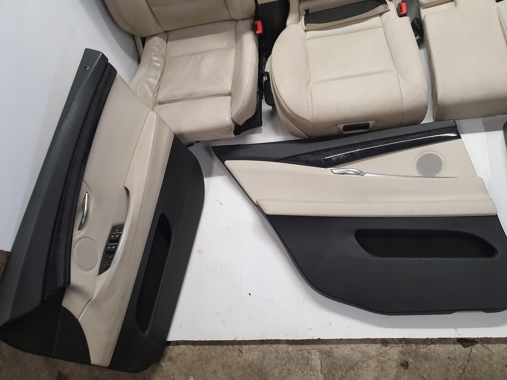 фото №8, Bmw 5 gt f07 сидіння заднє сидіння обшивки шкіра uk