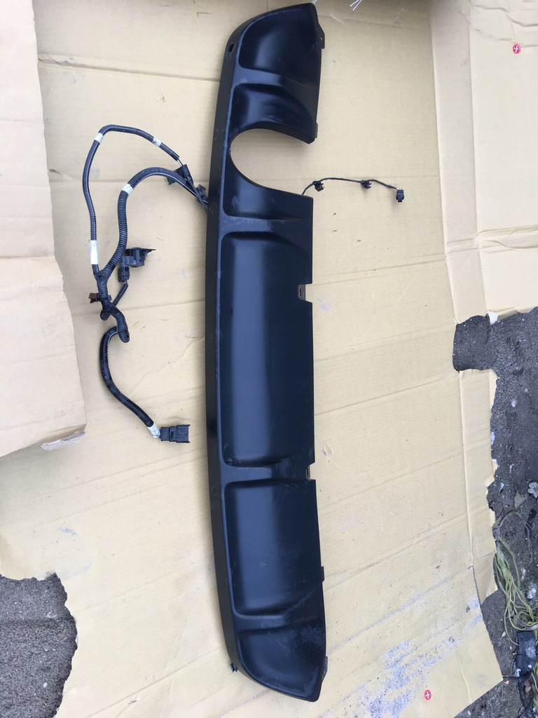 фото №1, Citroen ds3 накладка бампер задняя pdc 9683741170