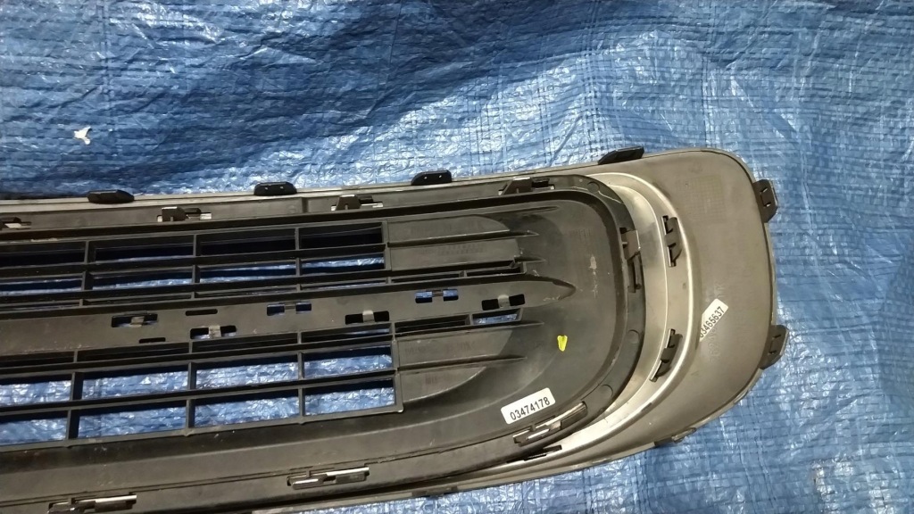 Mini r55 r56 рестайлінг  решітка радіатора решітка радіатора впуск повітря хром Зі Шроту