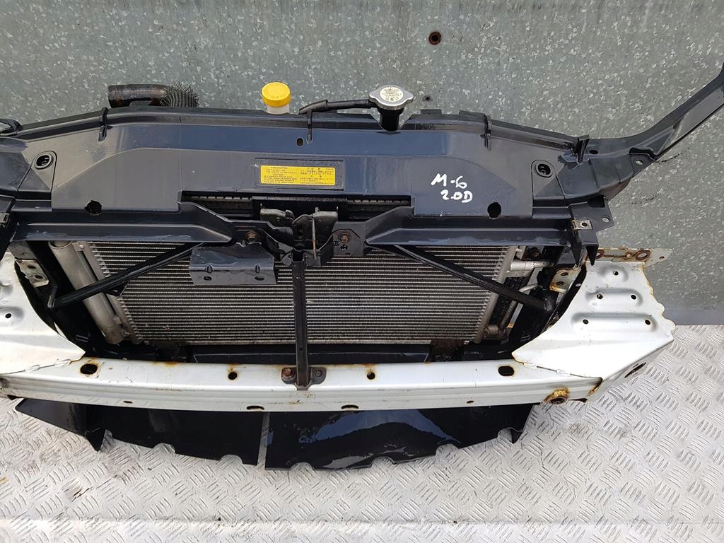 фото №10, Mazda 6 gg 02- 2.0d citd pas передний радиатор kpl