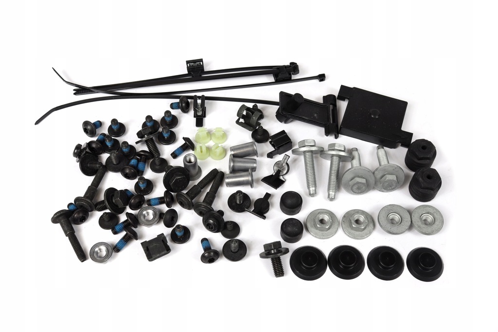 фото №1, Набор элементов крепёжных капот перед audi a8 d4