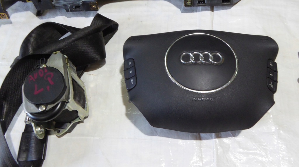 фото №4, Подушки безпеки панель приладів ремені audi a4 b6 b7 00-07 nieregener