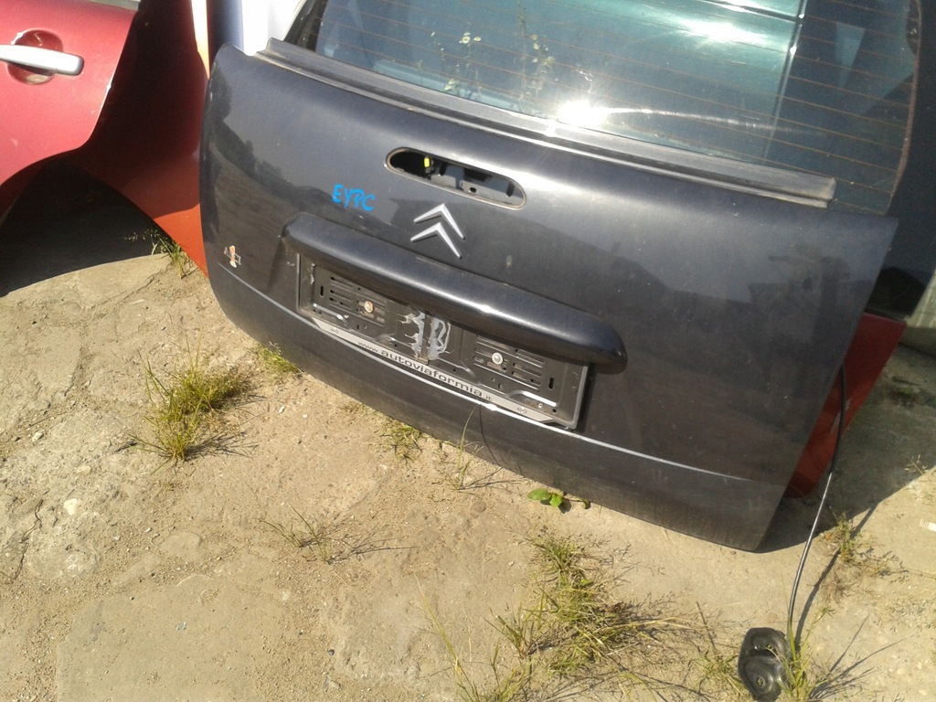 фото №1, Крышка багажника задняя багажника citroen c3 pluriel eypc