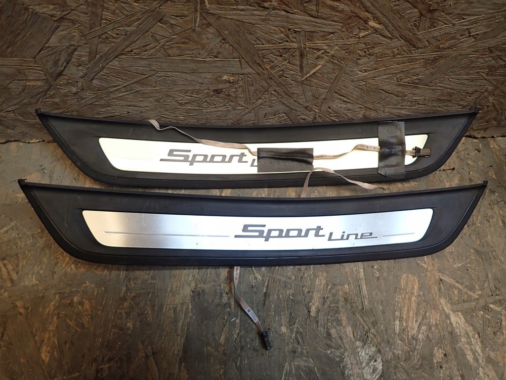 фото №1, Накладки защита порог bmw 5 v g30 g31 sport line