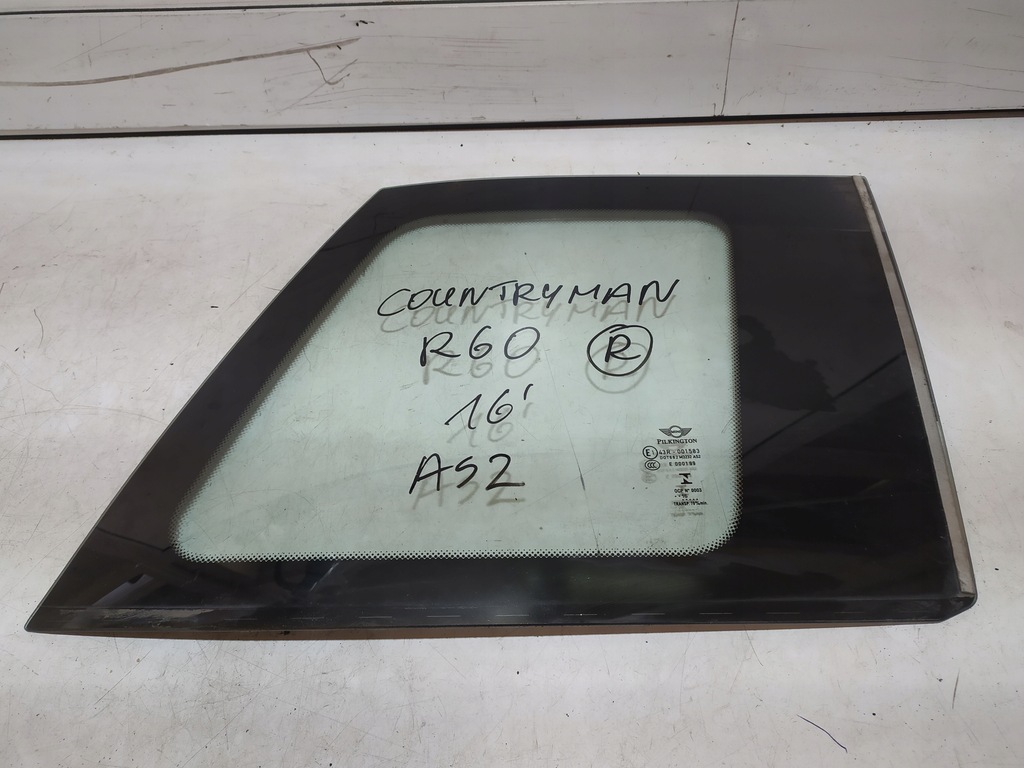 фото №1, Mini countryman r60 стекло кузовная правая задняя