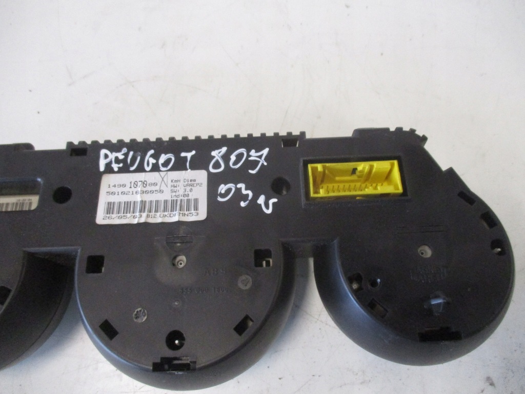 фото №6, Счетчик приборы peugeot 807 2.0hdi obr 2003r