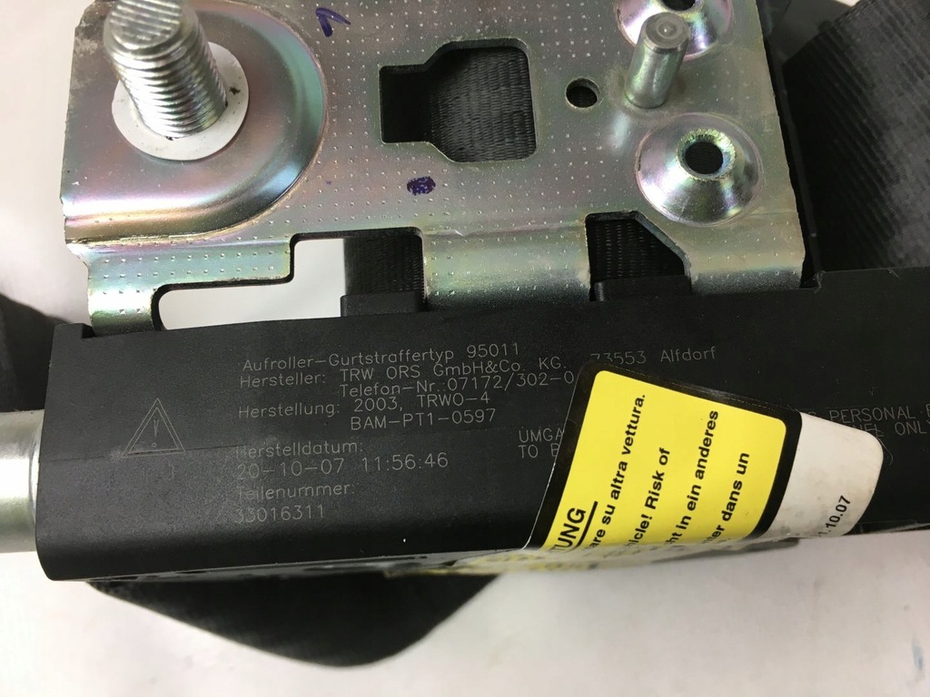 фото №9, Maserati quattroporte v pas безопасности задняя usa