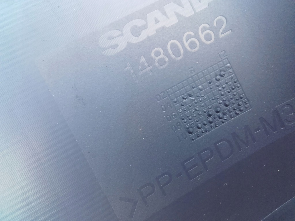 фото №6, Молдинг na блок двигуна захист scania r 1480662 nowa