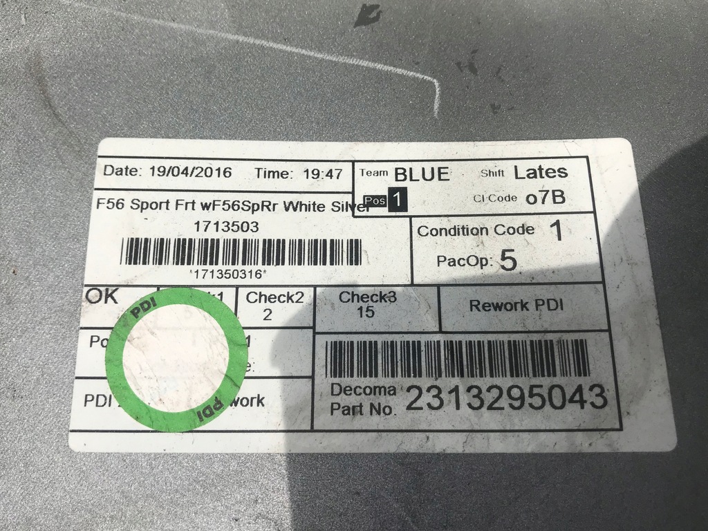 фото №6, Mini f56 sport бампер передний оригинал