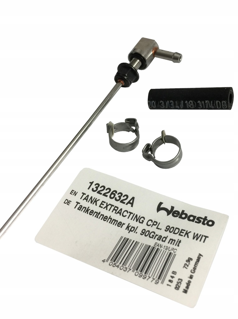 фото №1, Ujęcie ujście топлива webasto d5 1322632a