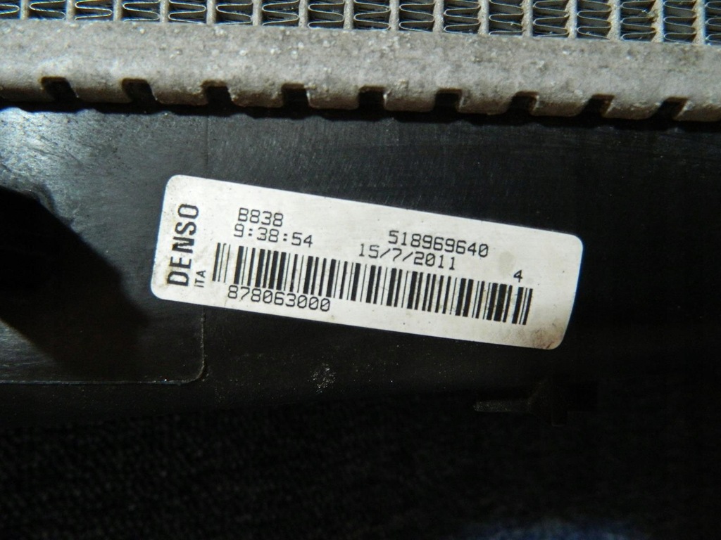 фото №6, Радіатор wody lancia delta 3 iii 1.4 m-air 08-14r