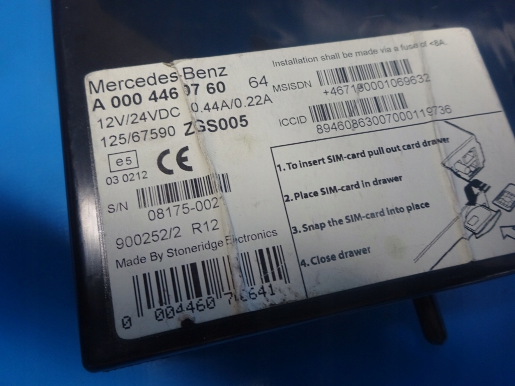 фото №5, Блок керування fleetboard mercedes actros mp3