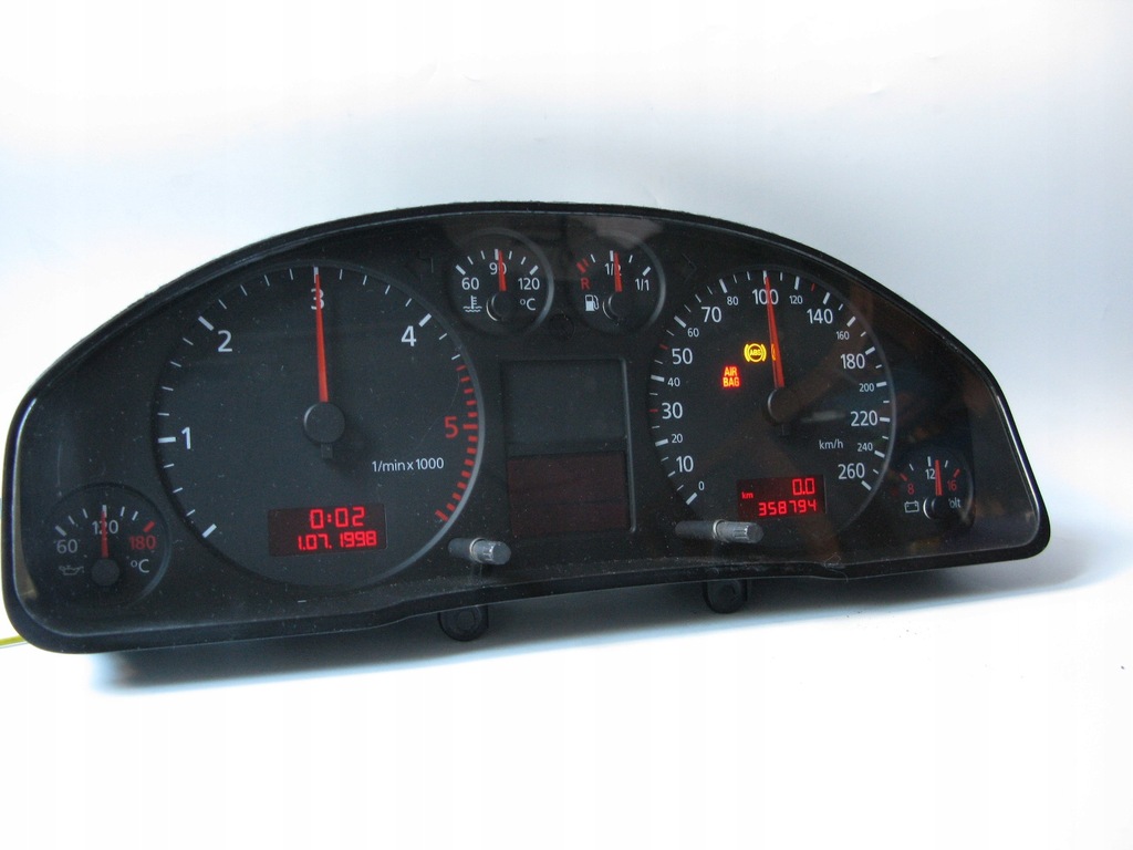 фото №9, Лічильник audi a6 c5 tdi 99r- jaeger 4b0920900c