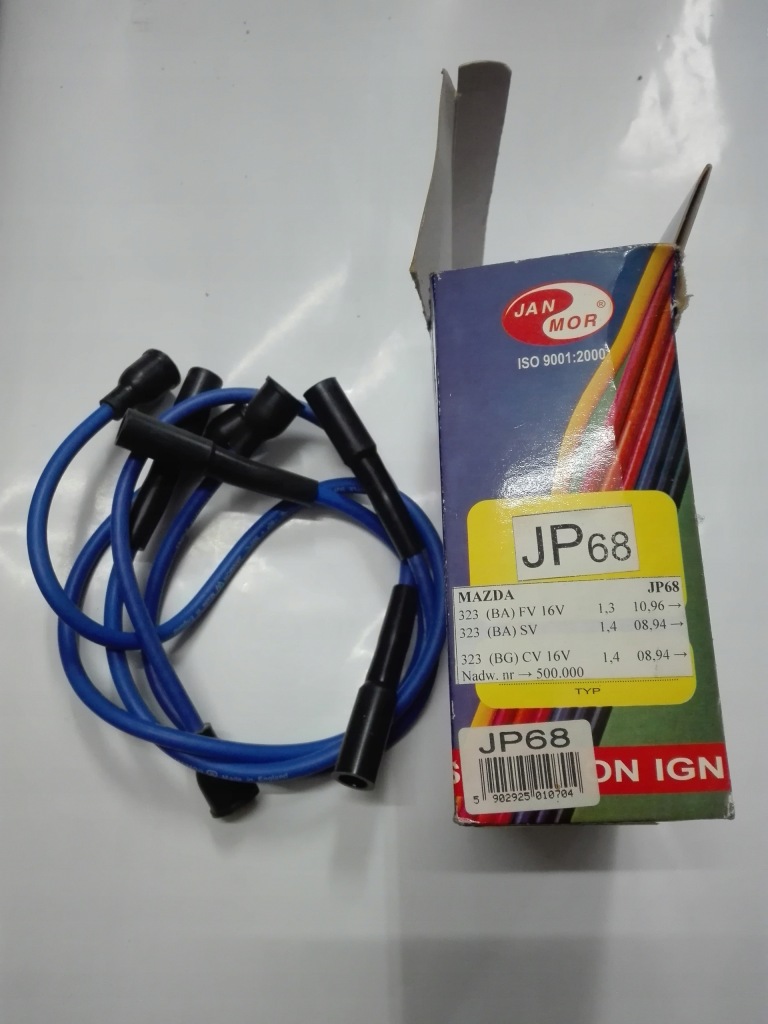 фото №1, Janmor дроти запалювання