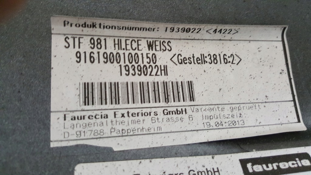 фото №11, Porsche boxster cayman 981 бампер задняя задний 12-16