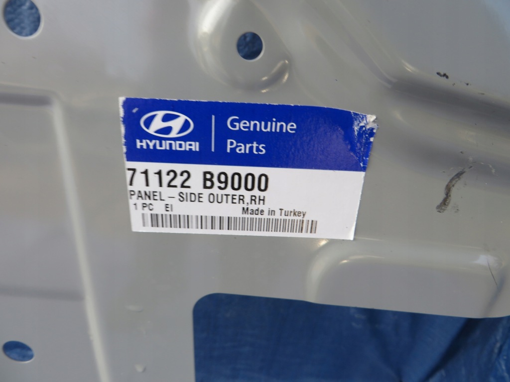 фото №3, Hyundai i10 блок двигателя порог правый рама обшивка
