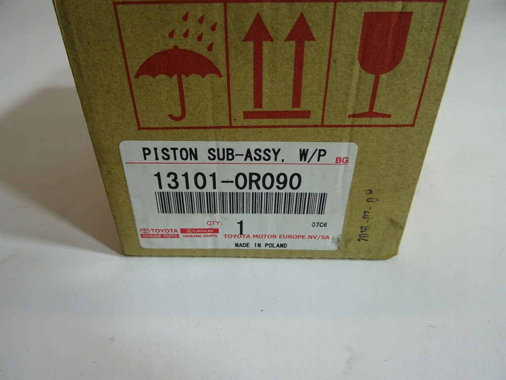 фото №6, Toyota rav4 iv поршень 131010r090 новий avensis verso