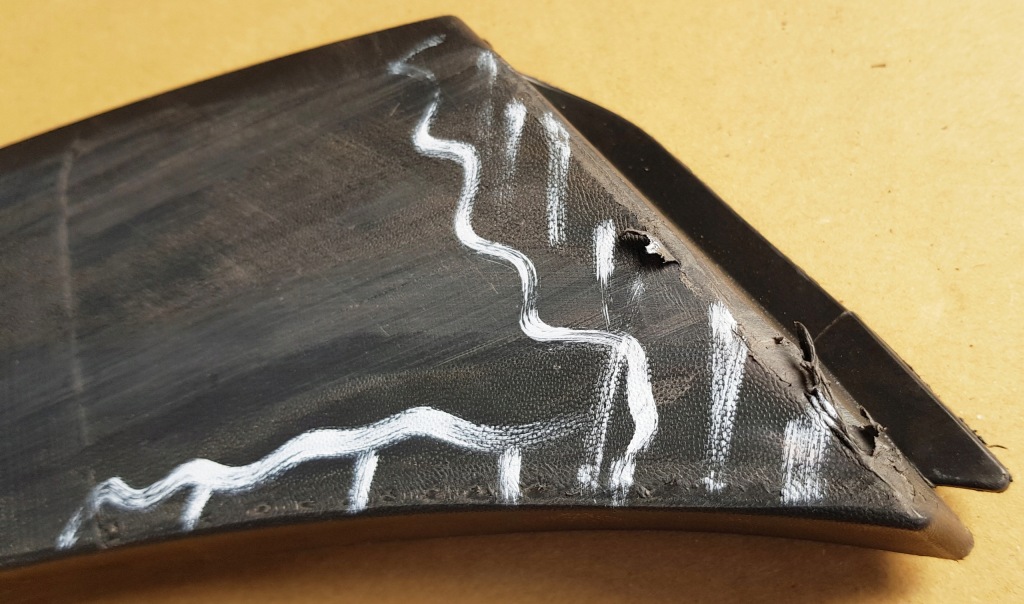 фото №5, Молдинг крила правий задня hyundai tucson 3 iii