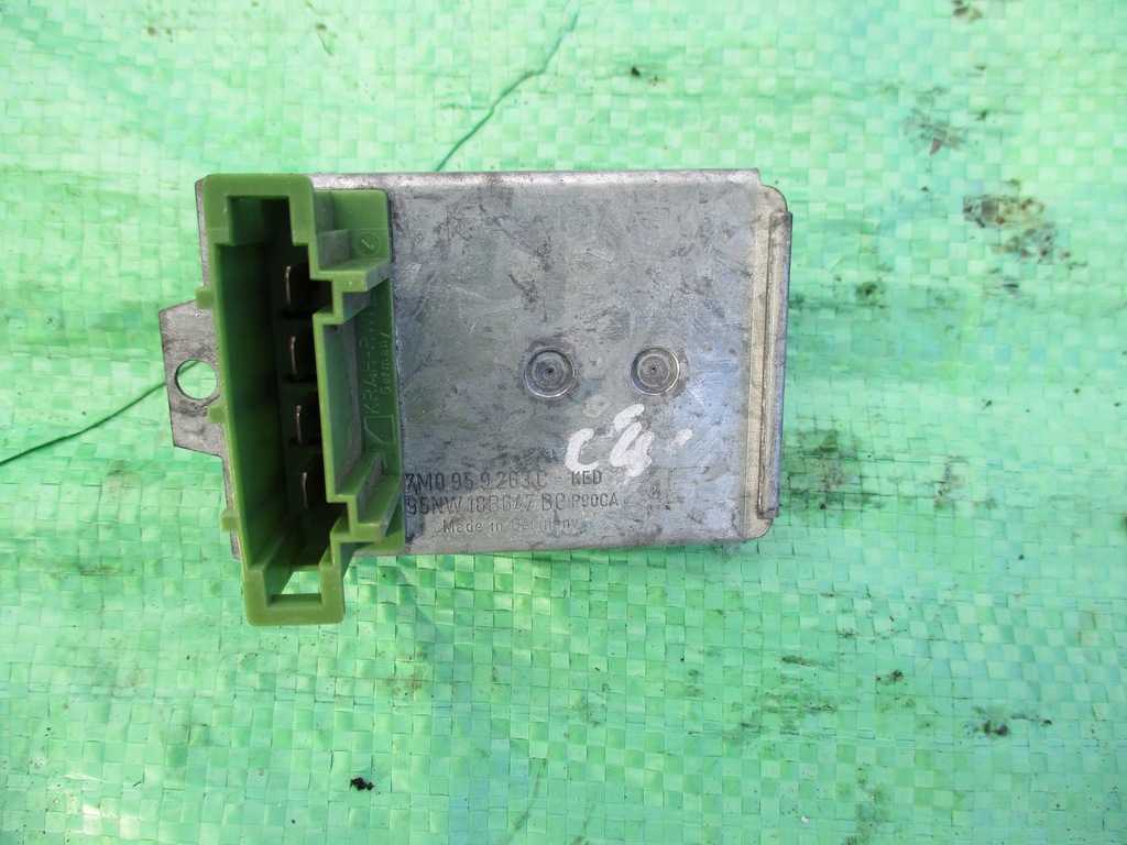 фото №1, Sharan galaxy резистор вентилятор 7m0959263c