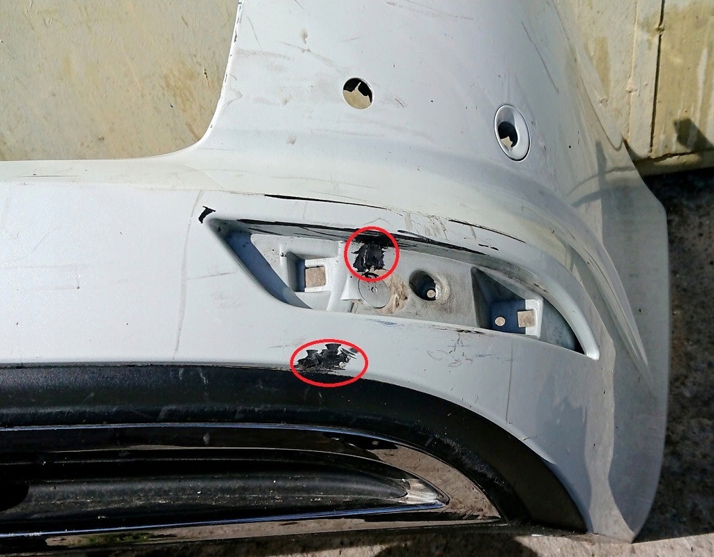 фото №7, Renault talisman kombi 15-17 бампер задня