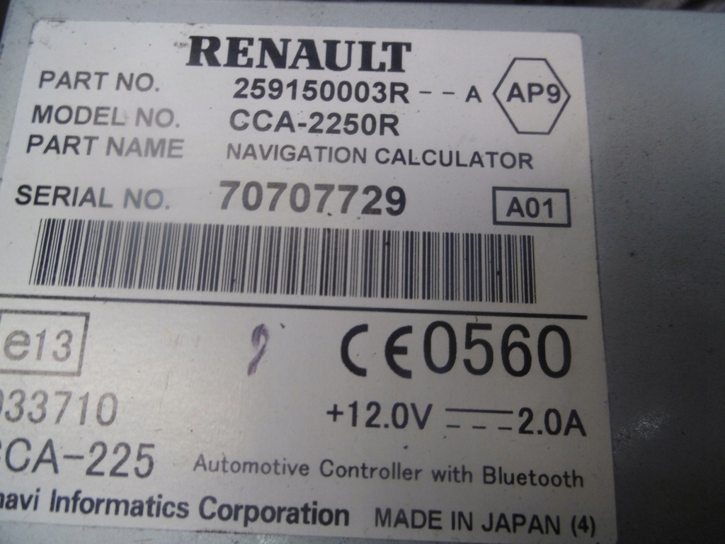 фото №8, Радио дисплей навигация laguna iii 281150017r