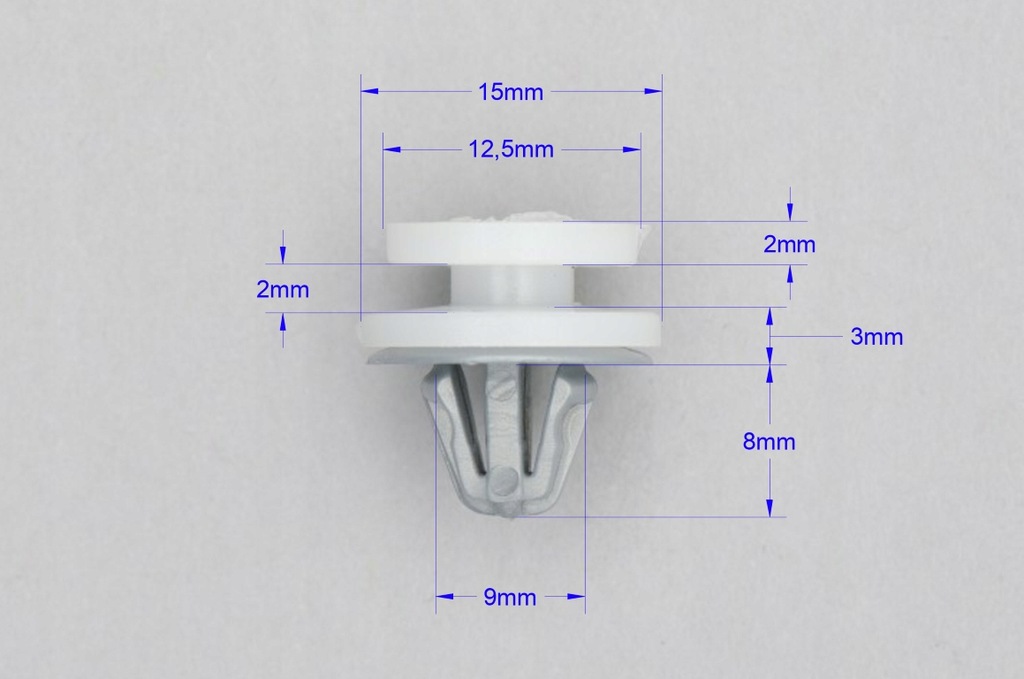 фото №2, 10x кліпса оббивка двері обшивка дверей renault clio ii megane i trafic ii