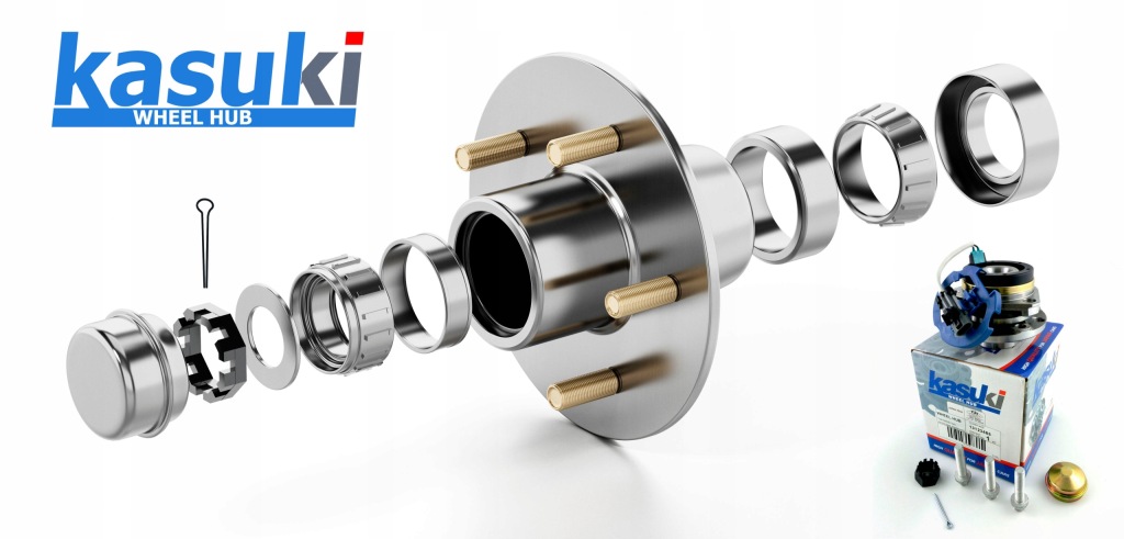 Kasuki kas004pv ступица колеса с подшипник передняя Оригинал
