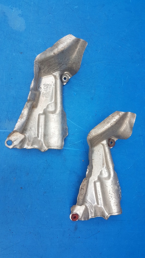 фото №15, 3x захист теплова каталізатора вихлоп колектор alfa romeo 159 brera 3.2