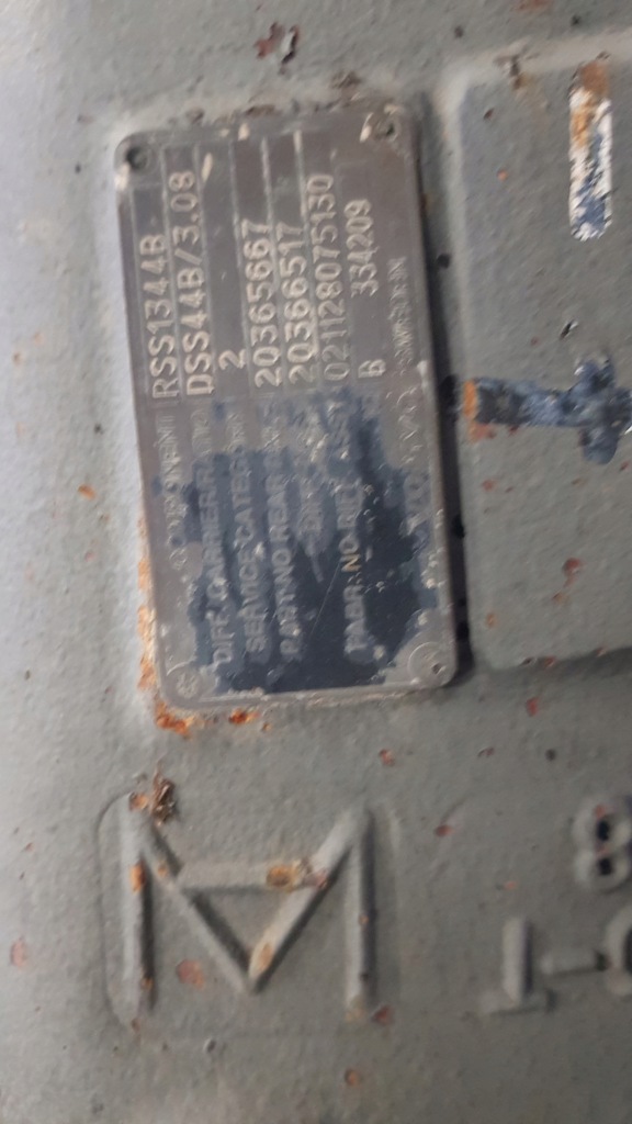 фото №2, Дифференциал вкладыш мост rss1344b 3.08 volvo fh fm