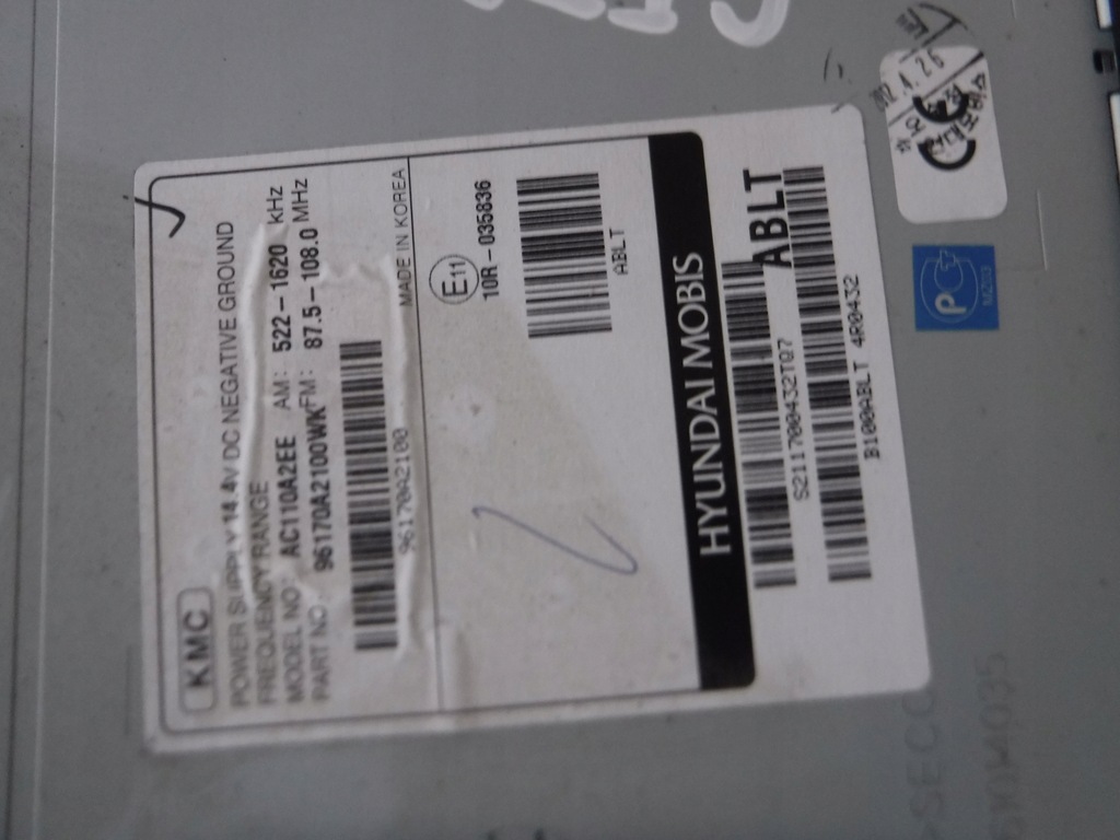 фото №2, Радио kia ceed ii