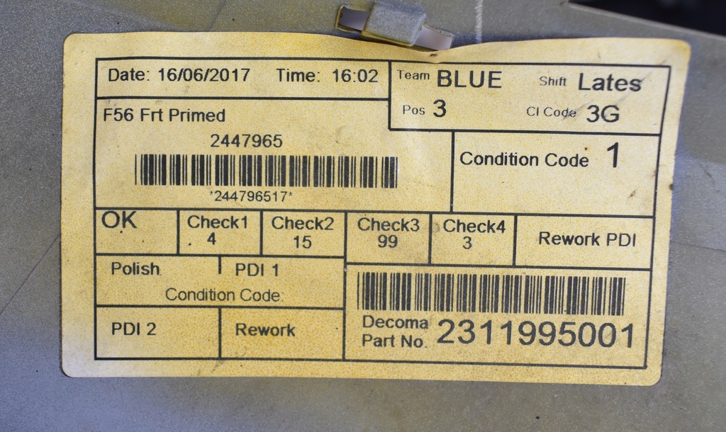 фото №6, Mini cooper one f56 бампер перед super состояние хром