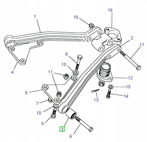 фото №3, Втулка задняя land rover defender discovery range оригинальный номер
