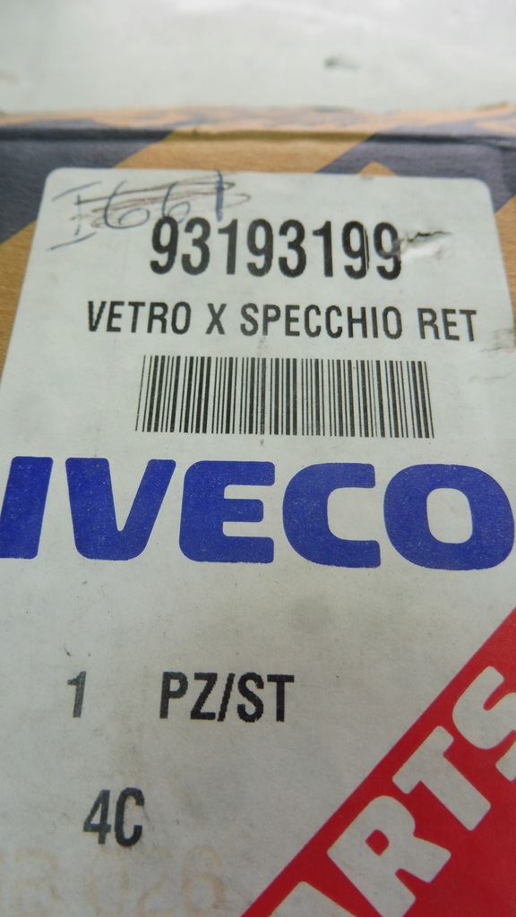 фото №8, Вкладыш зеркало iveco 93193199 eurocargo eurotech