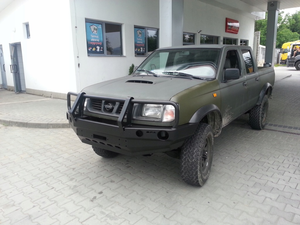 фото №10, Бампер перед передний nissan navara d22 97-00 сталь