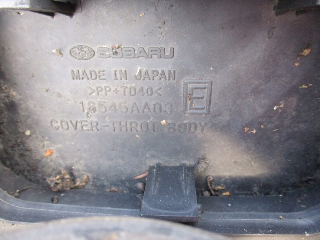 фото №3, Повітрозабірник впуск труба subaru legacy 16545aa03