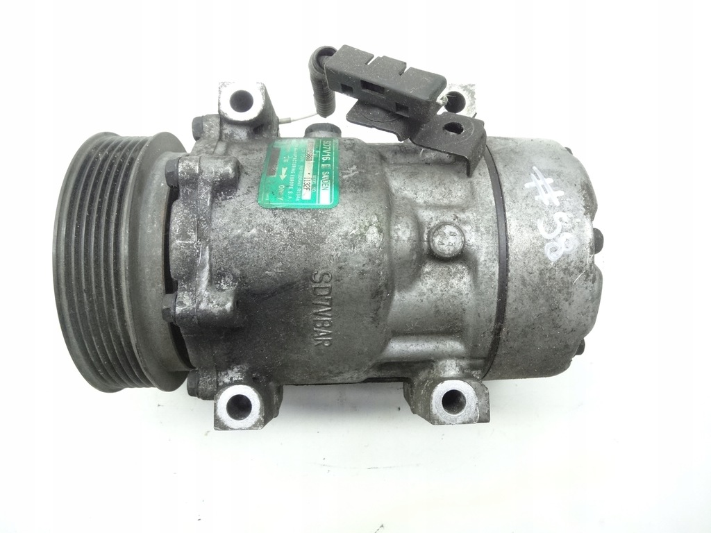 фото №1, Renault scenic megane компрессор кондиционера кондиционер