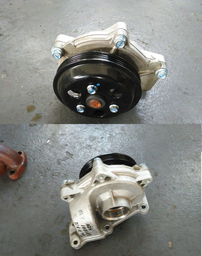 фото №1, Hyundai tucson ii lift 2.0crdi hev насос wody колесо