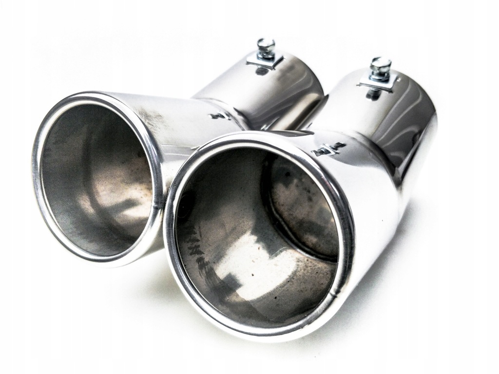 фото №14, Наконечник выхлоп двойной накладка vw golf 4 passat b5 bora vw golf iv