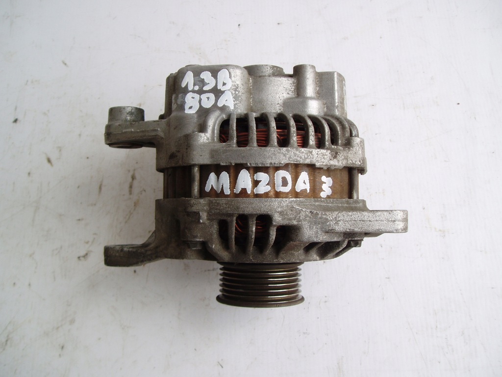 фото №1, Генератор 1.3 80a mazda 3