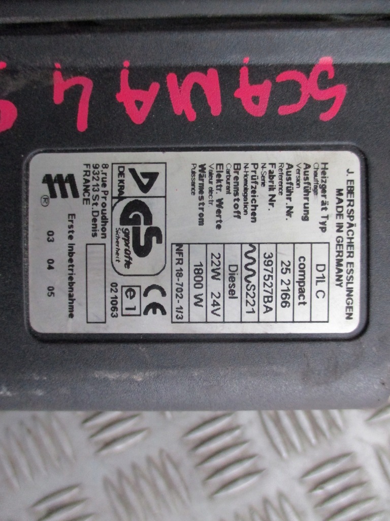 фото №12, Webasto scania 4 95-04r 1445977