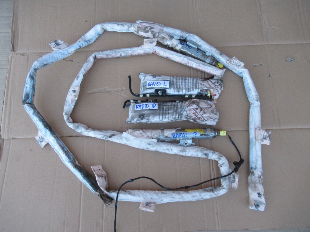 фото №1, Skoda rapid шторка безпеки подушка безпеки лівий