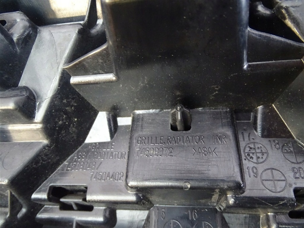 фото №10, Решётка радиатора решётка радиатора mitsubishi eclipse cross 7450b072