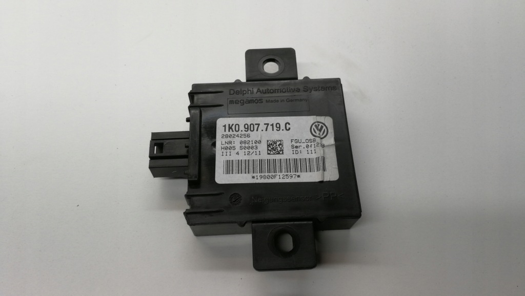 фото №1, Модуль блок керування сигналізація audi vw seat 1k0907719c