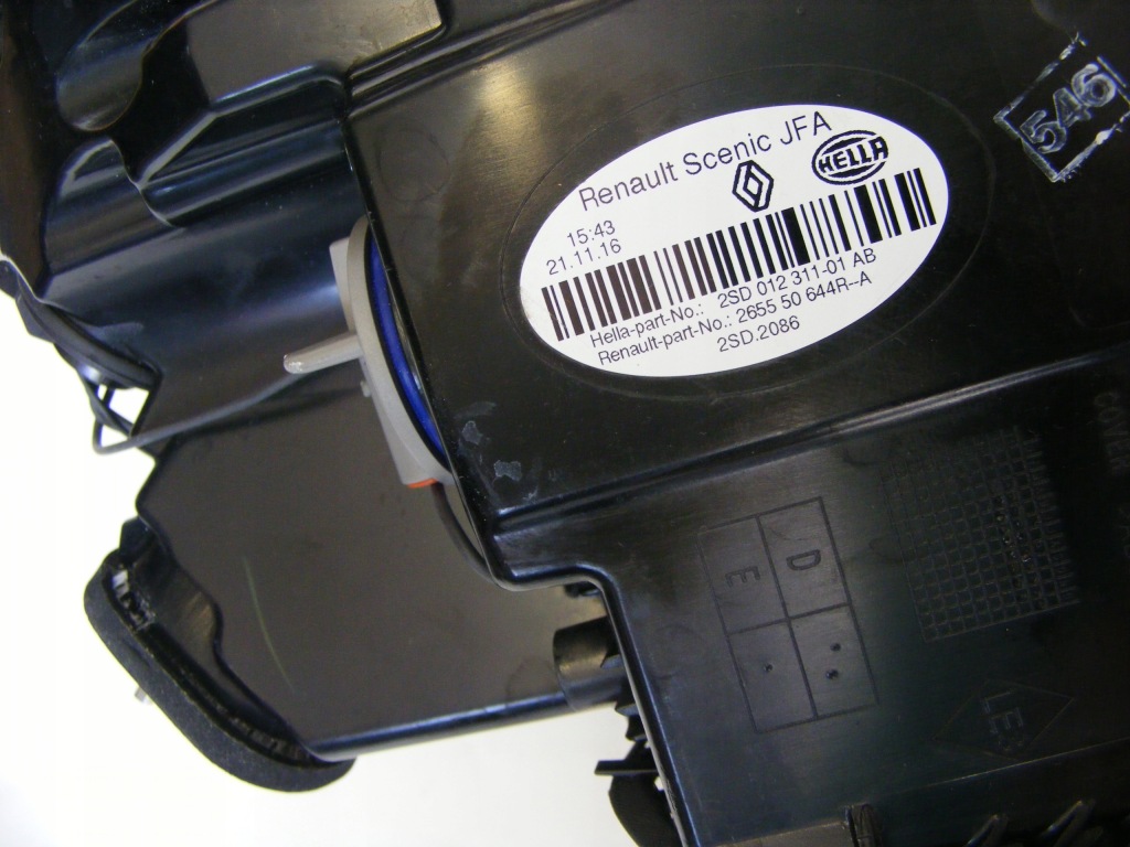 фото №14, 0km ładna лампа левый задняя renault scenic iv 4