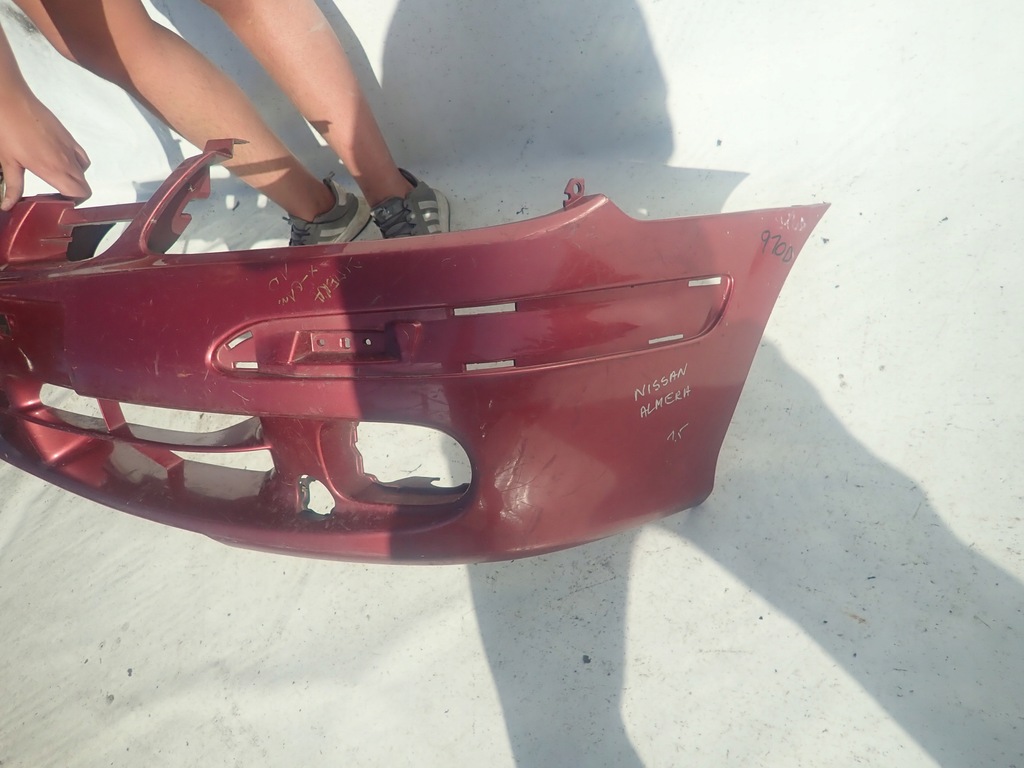 фото №8, Nissan almera n16 99-01 бампер перед передний