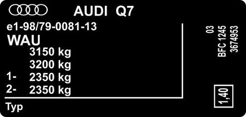 фото №10, Наклейка ідентифікаційна vin кожен typ i авто